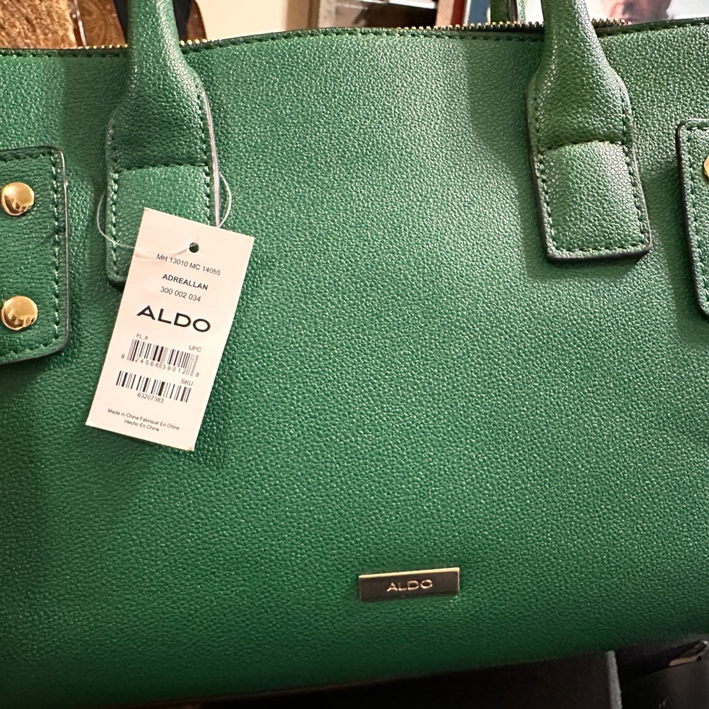 Aldo Elegant Green Handbag - Picture 3 of 11